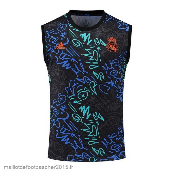 Maillot Foot Achat Maillot Sans Manches Real Madrid 2022 2023 Noir I Vert