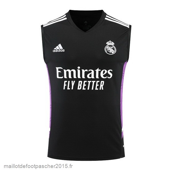 Maillot Foot Achat Maillot Sans Manches Real Madrid 2022 2023 Noir Purpura