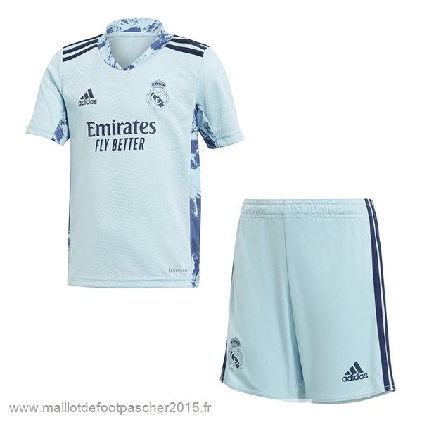 Maillot Foot Achat Domicile Conjunto De Enfant Gardien Real Madrid 2020 2021 Bleu
