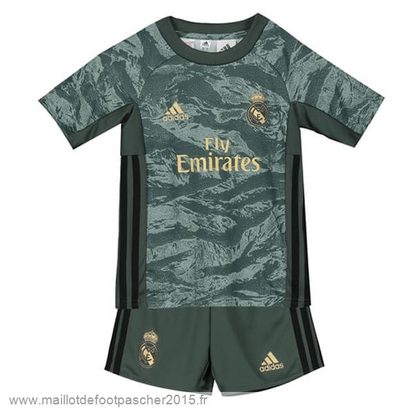 Maillot Foot Achat Exterieur Conjunto De Enfant Gardien Real Madrid 2019 2020 Vert
