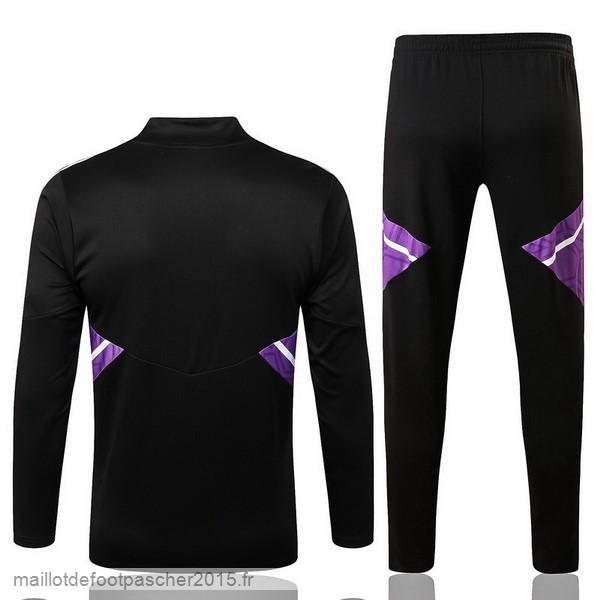 Maillot Foot Achat Survêtements Enfant Real Madrid 2022 2023 Noir Purpura