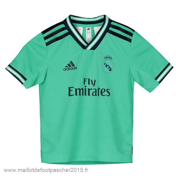 Maillot Foot Achat Third Conjunto De Enfant Real Madrid 2019 2020 Vert