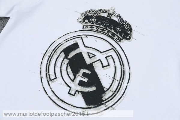 Maillot Foot Achat Entrainement Conjunto Completo Real Madrid 2019 2020 Blanc Bleu