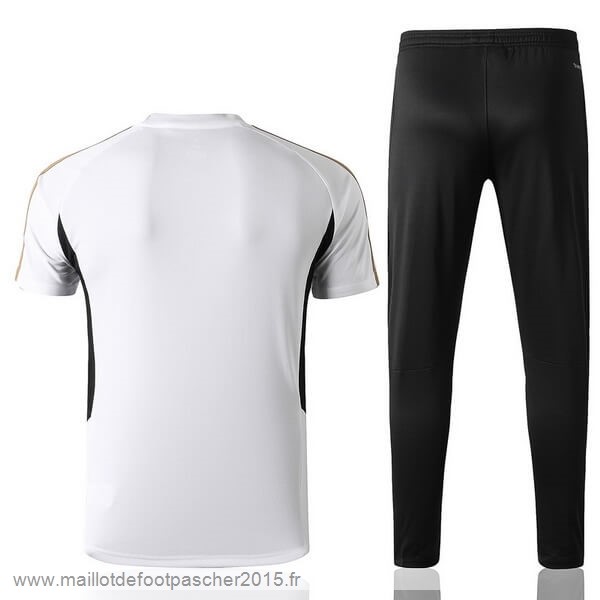 Maillot Foot Achat Entrainement Conjunto Completo Real Madrid 2019 2020 Blanc Noir