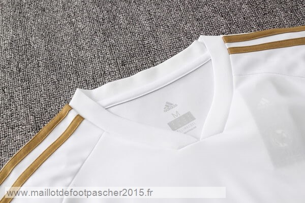 Maillot Foot Achat Entrainement Conjunto Completo Real Madrid 2019 2020 Blanc Noir