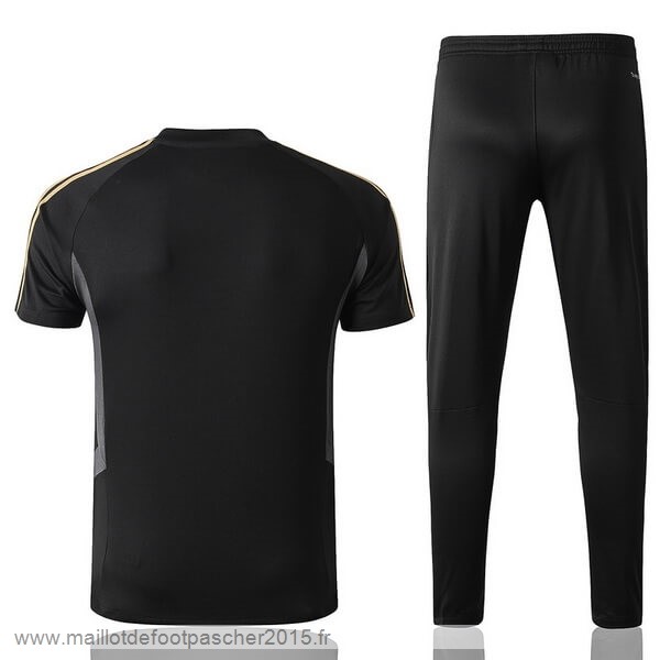 Maillot Foot Achat Entrainement Conjunto Completo Real Madrid 2019 2020 Noir Jaune