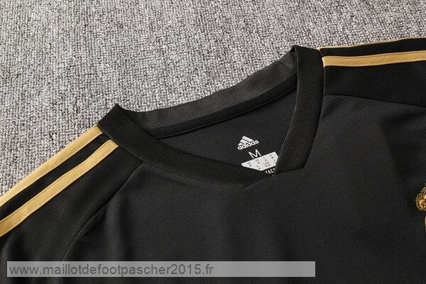 Maillot Foot Achat Entrainement Conjunto Completo Real Madrid 2019 2020 Noir Jaune