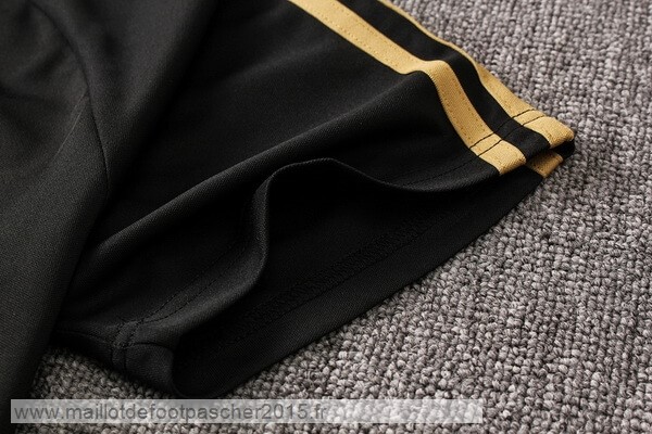 Maillot Foot Achat Entrainement Conjunto Completo Real Madrid 2019 2020 Noir Jaune