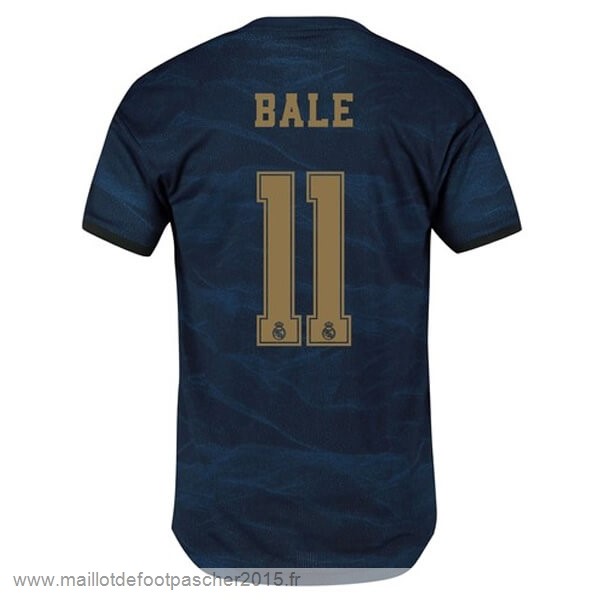 Maillot Foot Achat NO.11 Bale Exterieur Maillot Real Madrid 2019 2020 Bleu