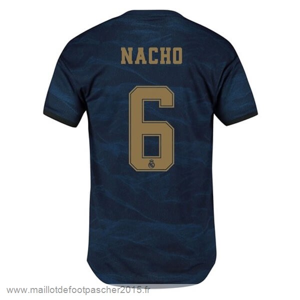 Maillot Foot Achat NO.6 Nacho Exterieur Maillot Real Madrid 2019 2020 Bleu