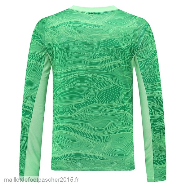 Maillot Foot Achat Thailande Domicile Manches Longues Real Madrid 21 22 Vert