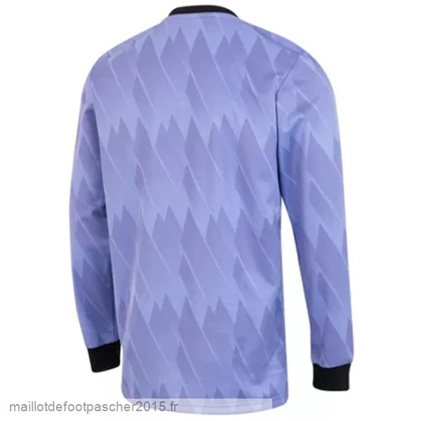 Maillot Foot Achat Thailande Exterieur Manches Longues Real Madrid 2022 2023 Purpura