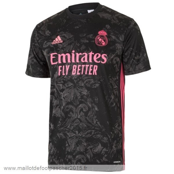 Maillot Foot Achat Thailande Third Maillot Real Madrid 2020 2021 Noir
