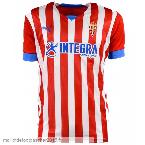 Maillot Foot Achat Domicile Maillot Real Sporting de Gijón 2022 2023 Rouge