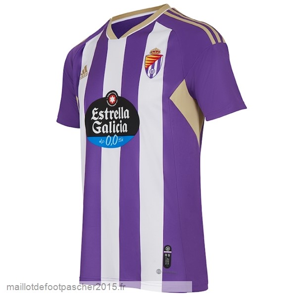 Maillot Foot Achat Domicile Maillot Real Valladolid 2022 2023 Blanc Purpura