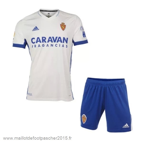 Maillot Foot Achat Domicile Conjunto De Enfant Real Zaragoza 2020 2021 Blanc Bleu