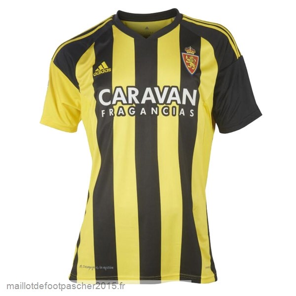 Maillot Foot Achat Thailande Exterieur Maillot Real Zaragoza 2022 2023 Jaune