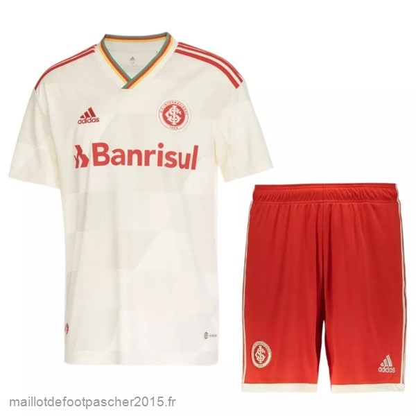 Maillot Foot Achat Exterieur Conjunto De Enfant Internacional 2022 2023 Blanc
