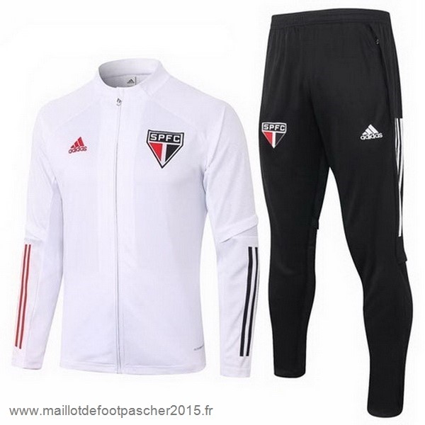 Maillot Foot Achat Survêtements São Paulo 2020 2021 Blanc