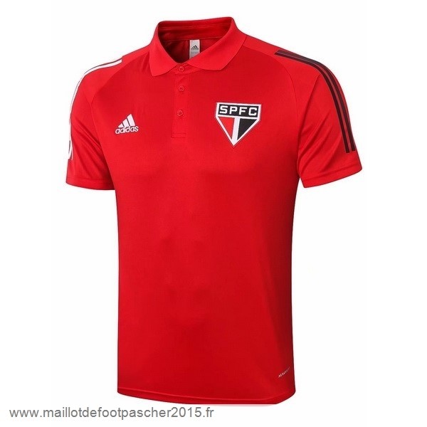 Maillot Foot Achat Polo São Paulo 2020 2021 Rouge