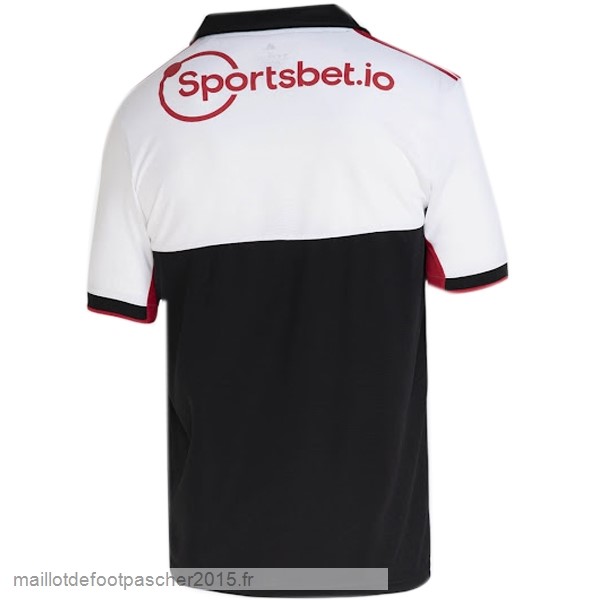 Maillot Foot Achat Thailande Third Maillot São Paulo 2022 2023 Noir