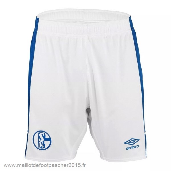 Maillot Foot Achat Domicile Pantalon Schalke 04 2020 2021 Blanc