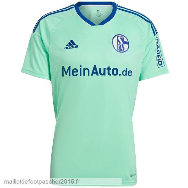 Maillot Foot Achat Thailande Third Maillot Schalke 04 2022 2023 Vert