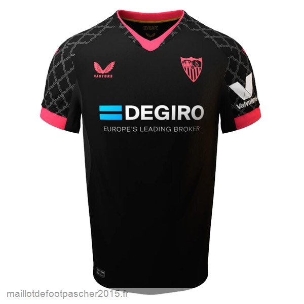 Maillot Foot Achat Third Maillot Sevilla 2022 2023 Noir