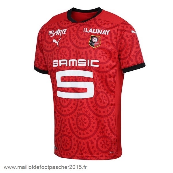Maillot Foot Achat Domicile Maillot Stade Rennais 2020 2021 Noir Rouge
