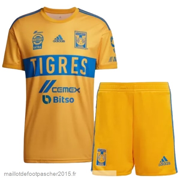 Maillot Foot Achat Domicile Conjunto De Enfant Tigres de la UANL 2022 2023 Jaune