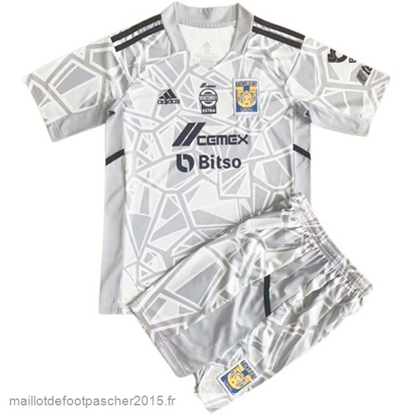 Maillot Foot Achat Gardien Conjunto De Hombre Tigres de la UANL 2022 2023 Gris