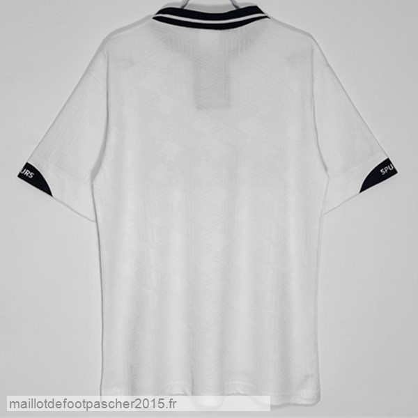Maillot Foot Achat Domicile Maillot Tottenham Hotspur Rétro 1991 1993 Blanc
