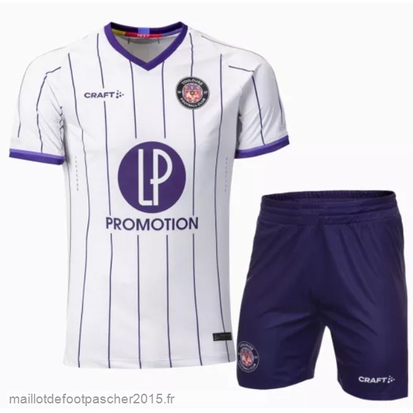 Maillot Foot Achat Domicile Conjunto De Enfant Toulouse 2022 2023 Blanc