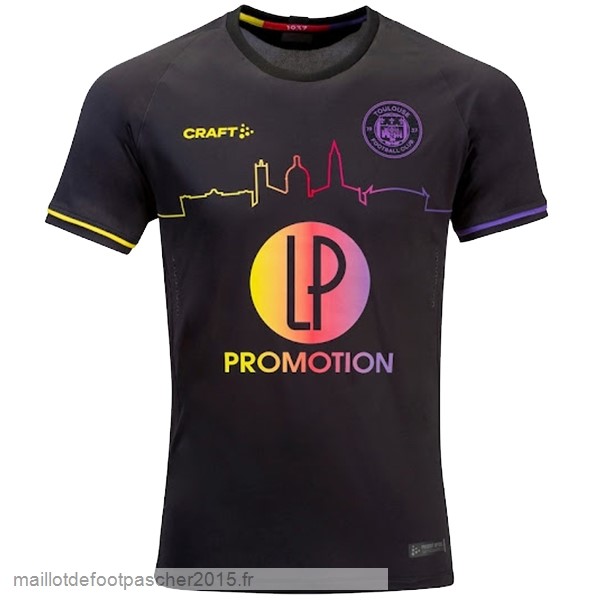 Maillot Foot Achat Thailande Exterieur Maillot Toulouse 2022 2023 Noir