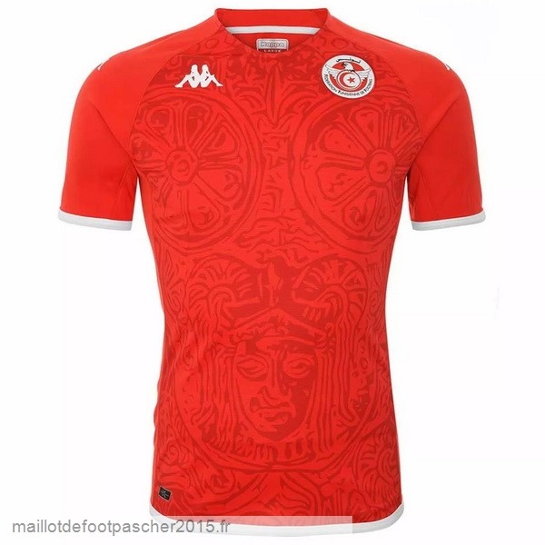 Maillot Foot Achat Thailande Domicile Maillot Tunisie 2022 Rouge