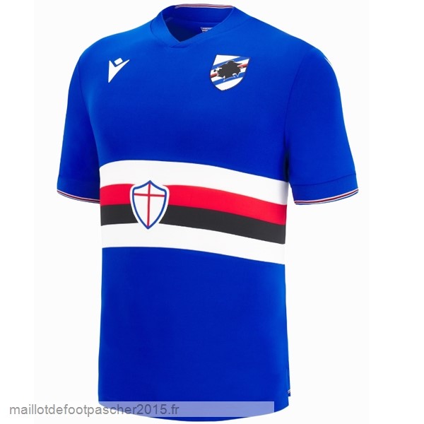 Maillot Foot Achat Thailande Domicile Maillot Sampdoria 2022 2023 Bleu