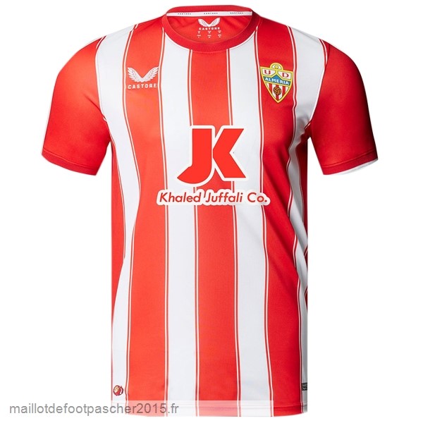 Maillot Foot Achat Thailande Domicile Maillot Almería 2022 2023 Rouge Blanc