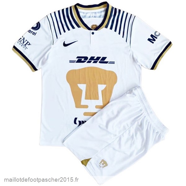 Maillot Foot Achat Domicile Maillot Conjunto De Enfant UNAM Pumas 2022 2023 Blanc
