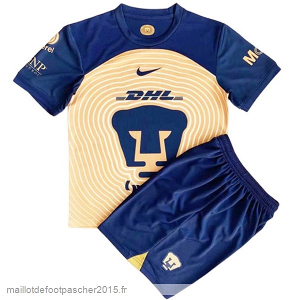 Maillot Foot Achat Exterieur Maillot Conjunto De Enfant UNAM Pumas 2022 2023 Jaune