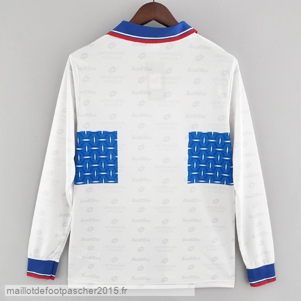 Maillot Foot Achat Domicile Manches Longues Universidad Católica Rétro 1996 Blanc