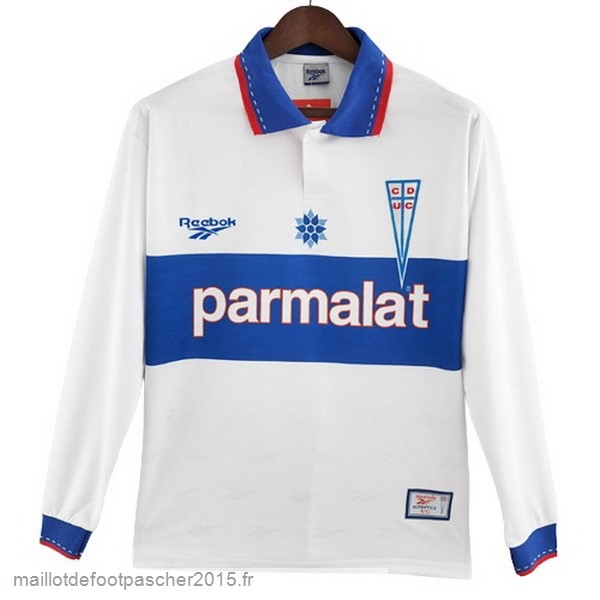 Maillot Foot Achat Domicile Manches Longues Universidad Católica Rétro 1998 Blanc
