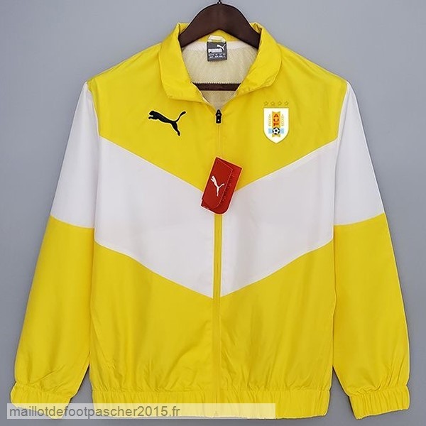 Maillot Foot Achat Coupe Vent Uruguay 2022 Jaune