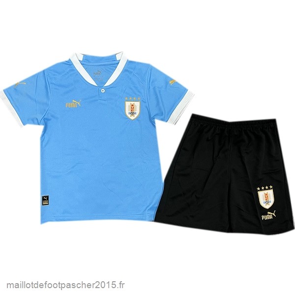 Maillot Foot Achat Domicile Conjunto De Enfant Uruguay 2022 Bleu