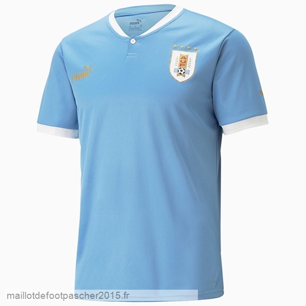 Maillot Foot Achat Thailande Domicile Maillot Uruguay 2022 Bleu
