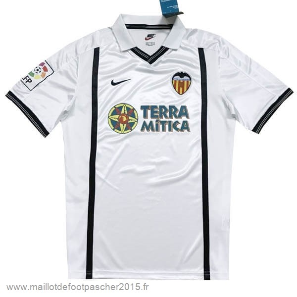 Maillot Foot Achat Domicile Maillot Valence Rétro 2000 2001 Blanc
