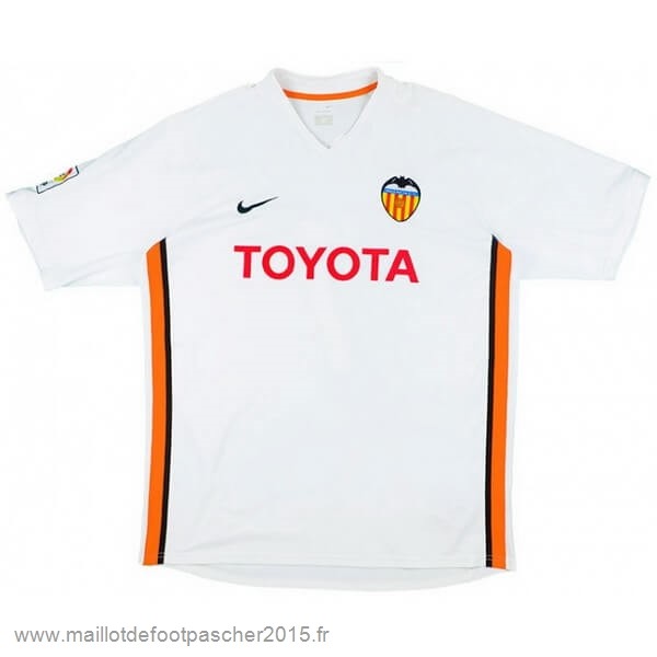Maillot Foot Achat Domicile Maillot Valence Rétro 2006 2007 Blanc
