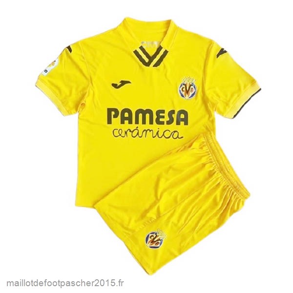 Maillot Foot Achat Exterieur Conjunto De Enfant Villarreal 2022 2023 Jaune