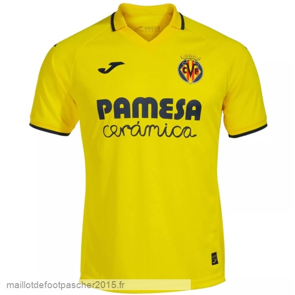 Maillot Foot Achat Thailande Domicile Maillot Villarreal 2022 2023 Jaune