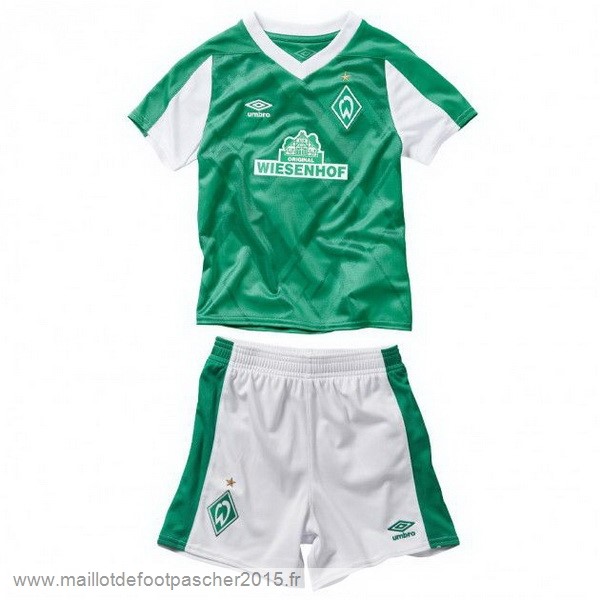 Maillot Foot Achat Domicile Conjunto De Enfant Werder Bremen 2020 2021 Vert