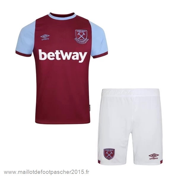 Maillot Foot Achat Domicile Conjunto De Enfant West Ham United 2020 2021 Rouge